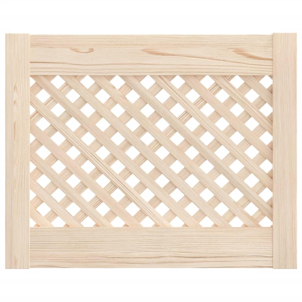 Genérico Puertas de Armario Entramado 2 uds Madera Pino 49,5x39,5 cm,Bricolaje,Accesorios de Bricolaje,Ferretería para armarios,Puertas de armarios-372788