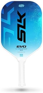 Selkirk SLK Evo Pickleball Paddle: Carbon Fiber Face, SpinFlex Surface, Power, Control & Hybrid Core - 4.4/5 Stars