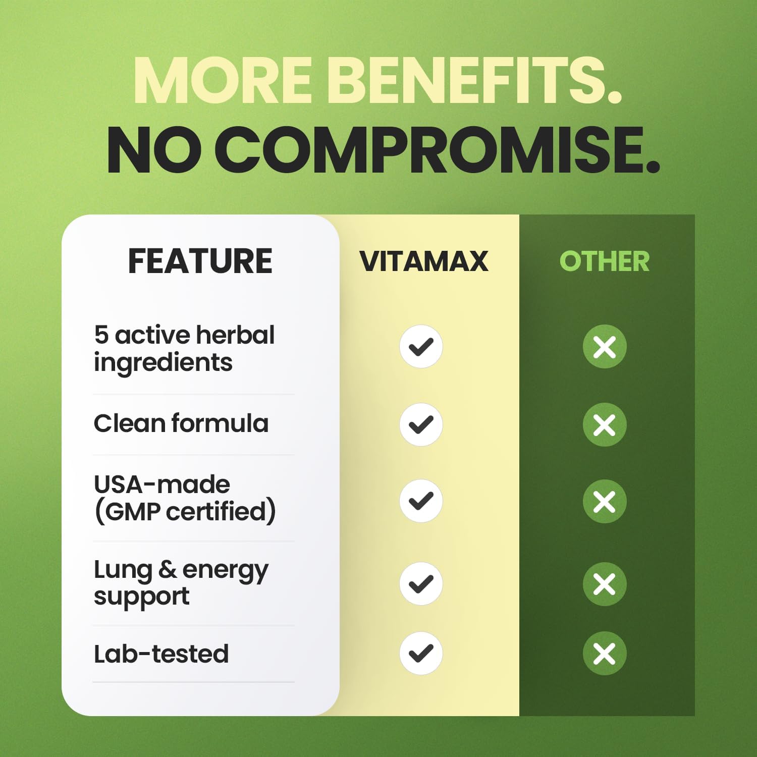 Moringa Capsules, Beet Root, Mullein Leaf - Energy, Skin, Immune Supplement Superfood, Rich in Antioxidants, Minerals & Essential Vitamins - High Absorption Non-GMO - Made in USA - 60ct - Image 9