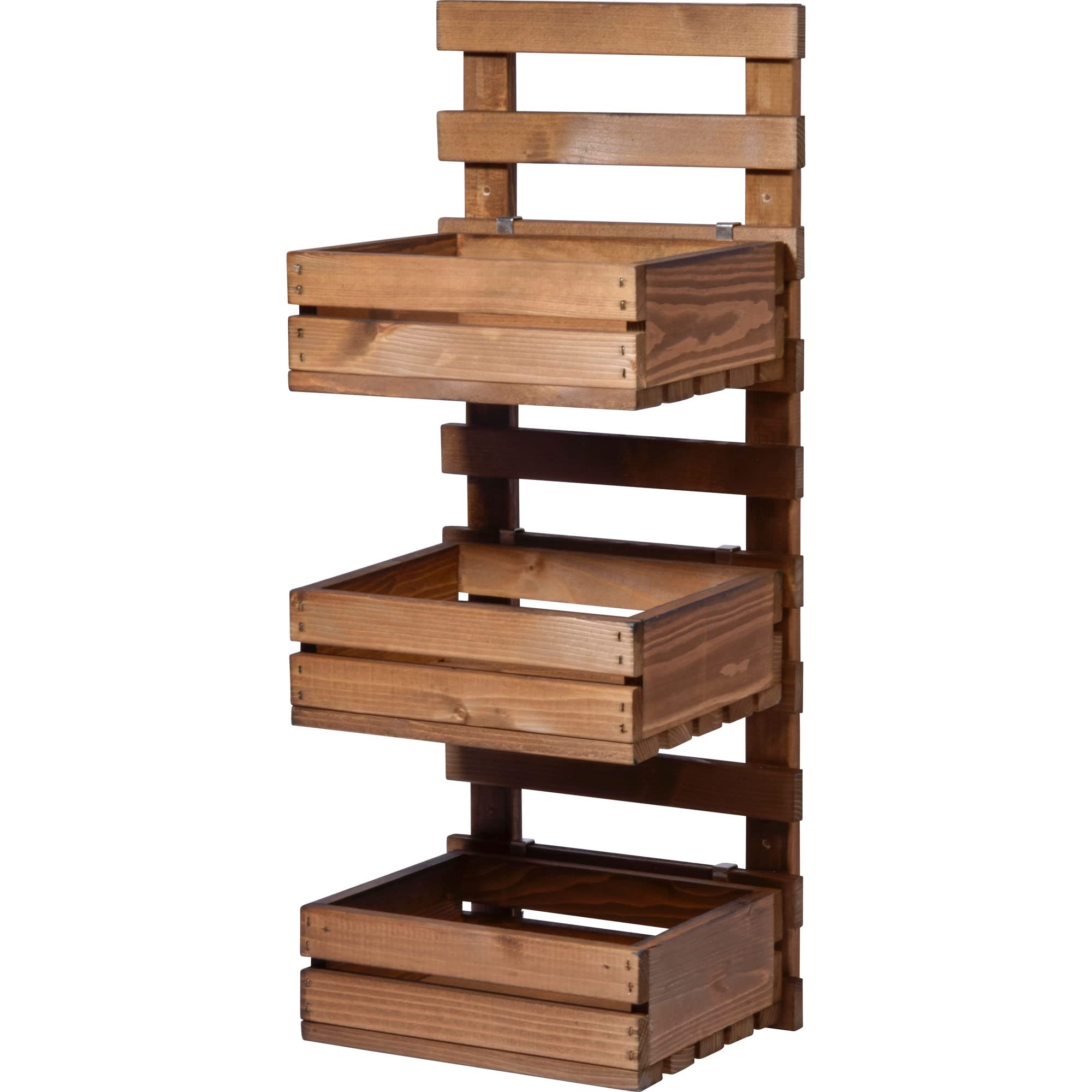 dobar® Green Label 58381FSCe Wandbed met 3 plantenbakken, bloementrap van hout, bloemenladder voor wandmontage, plantentrap voor tuin/terras/balkon, 38 x 17,5 x 79 cm, wit dobar® Green Label 58381FSCe Wandbed met 3 plantenbakken, bloementrap van hout, bloemenladder voor wandmontage, plantentrap voor tuin/terras/balkon, 38 x 17,5 x 79 cm, wit