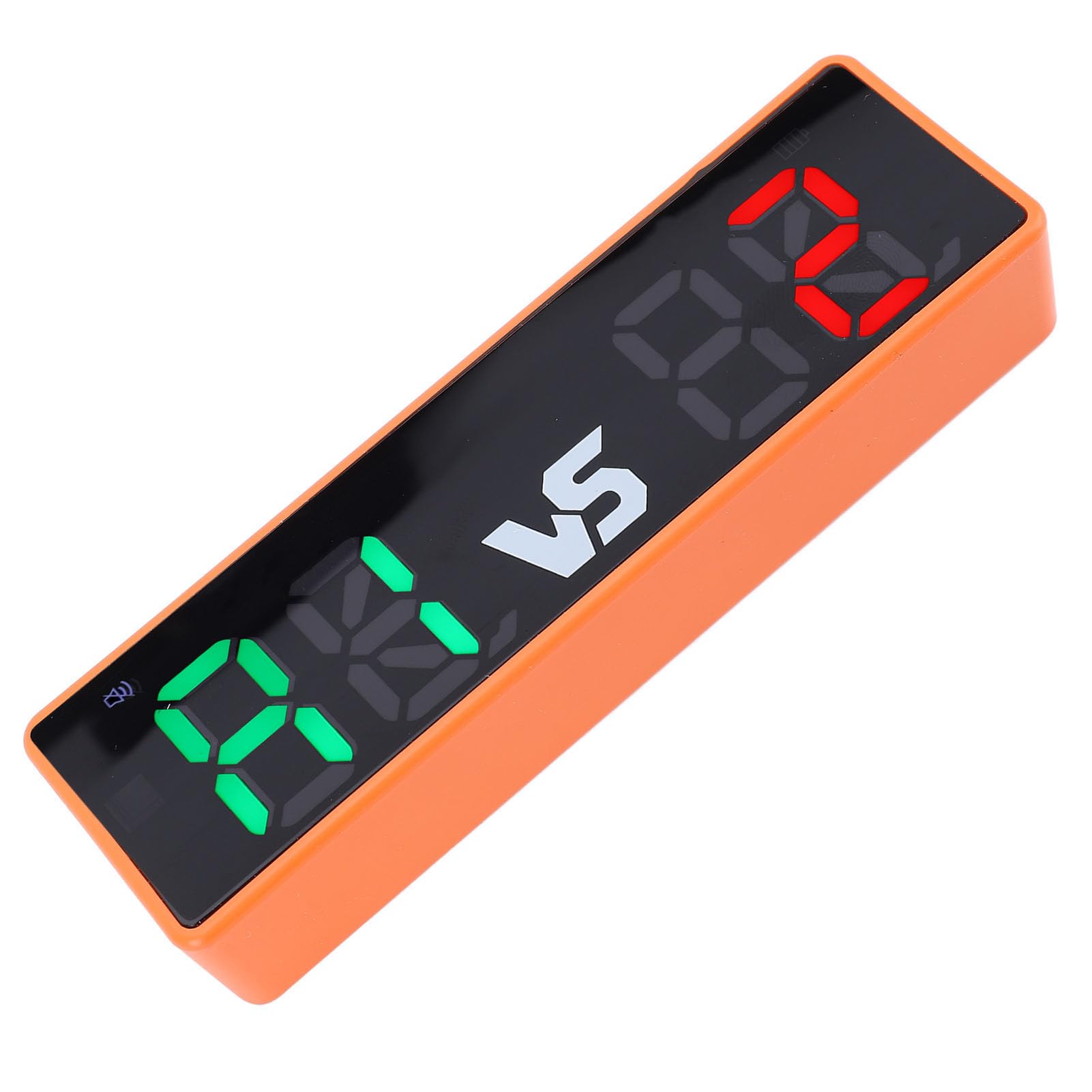Cryfokt Mini Marcador Digital Portátil, Zumbador Fuerte Recargable de 4 Dígitos para Actividades de Tablero de Juegos Deportivos