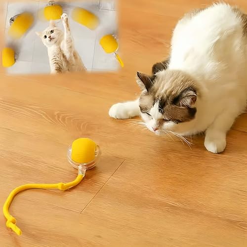 Miniatura 8 de Juguetes interactivos para gatos de interior, bolas de gato de movimiento de agilidad, bolas de gato activadas por movimiento, juguetes para gatos 3