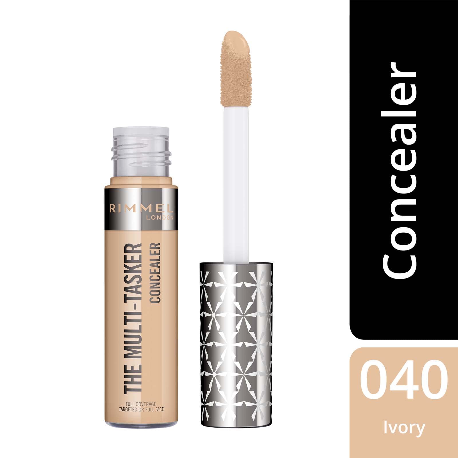 3x Rimmel London The Multi-Tasker Concealer Correttore Liquido 040 Ivory - 3 Correttori