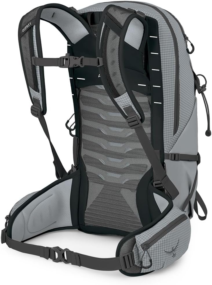 Image of Osprey Talon Pro 20L Men's Hiking Backpack with Hipbelt, Silver Lining