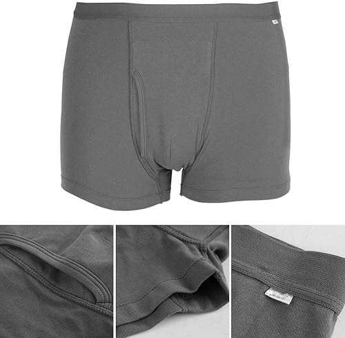 Miniatura 9 de Ropa interior para incontinencia para hombre, de algodón, transpirable, lavable, reutilizable, de máxima absorción, ropa interior para incontinencia