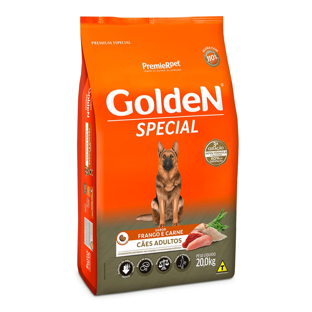Ração Golden Special para Cães Adultos 20kg