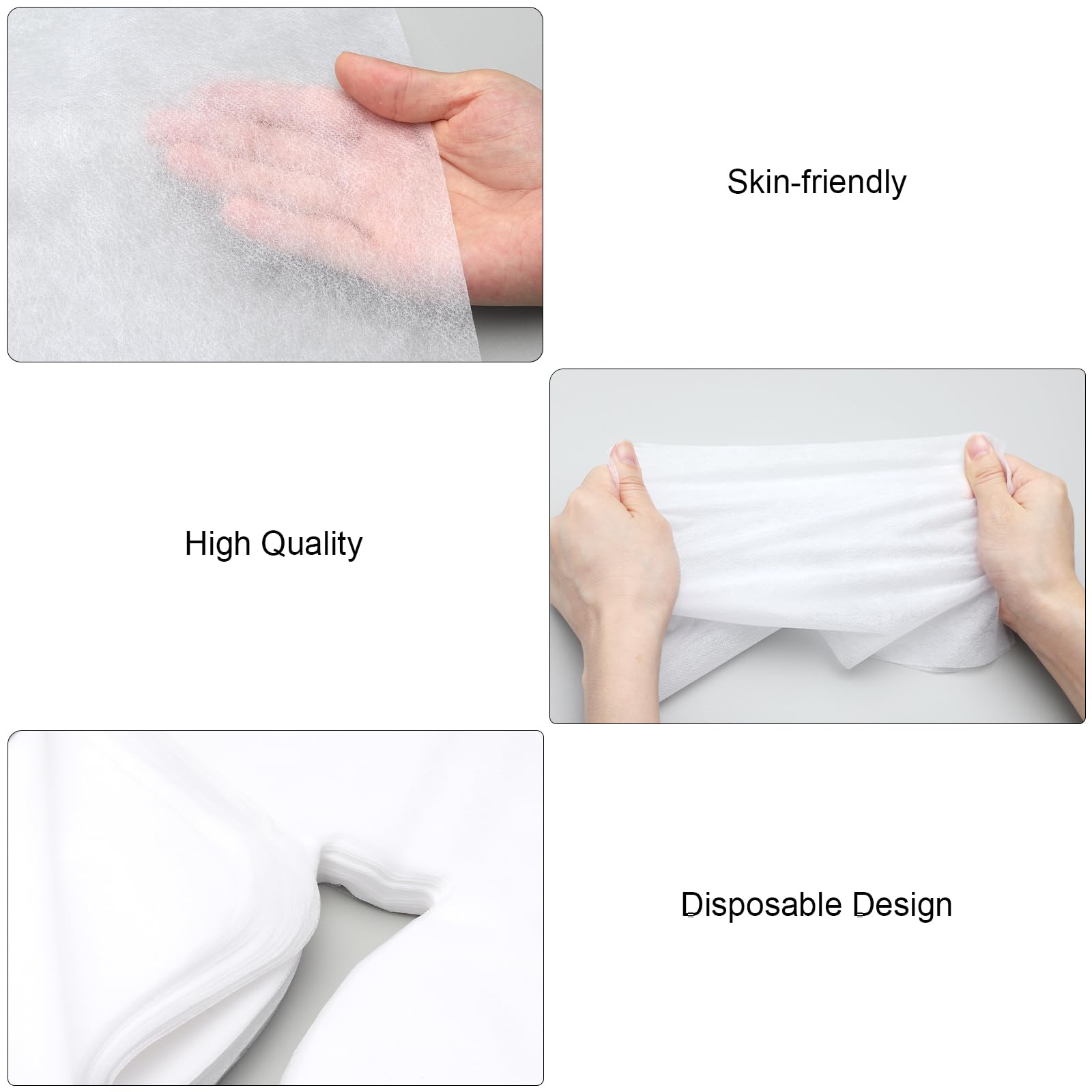 200 paños desechables nasales para camas de masaje, almohadillas desechables para reposacabezas en mesas de masaje, bancos de masaje y tumbonas de tratamiento, accesorios de masaje, almohadillas