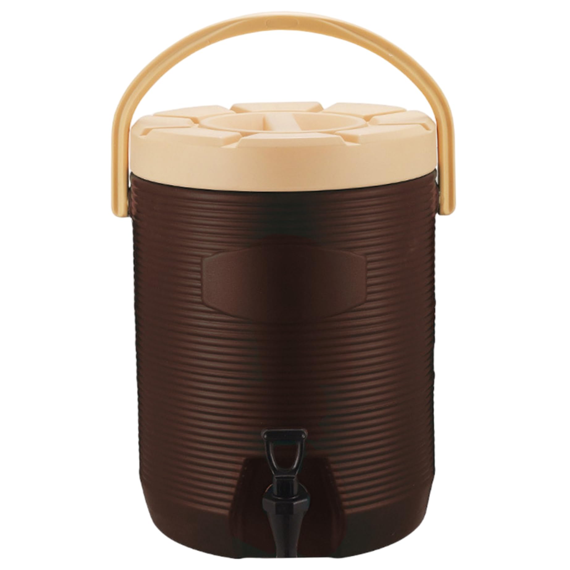 Goutdori Insulated Beverage Dispenser with Faucet 2 Gallon Hot and Cold Drink Dispenser with Stainless Steel Interior Portable Insulated Water Jug for Coffee Tea Chocolate Milk Beverage