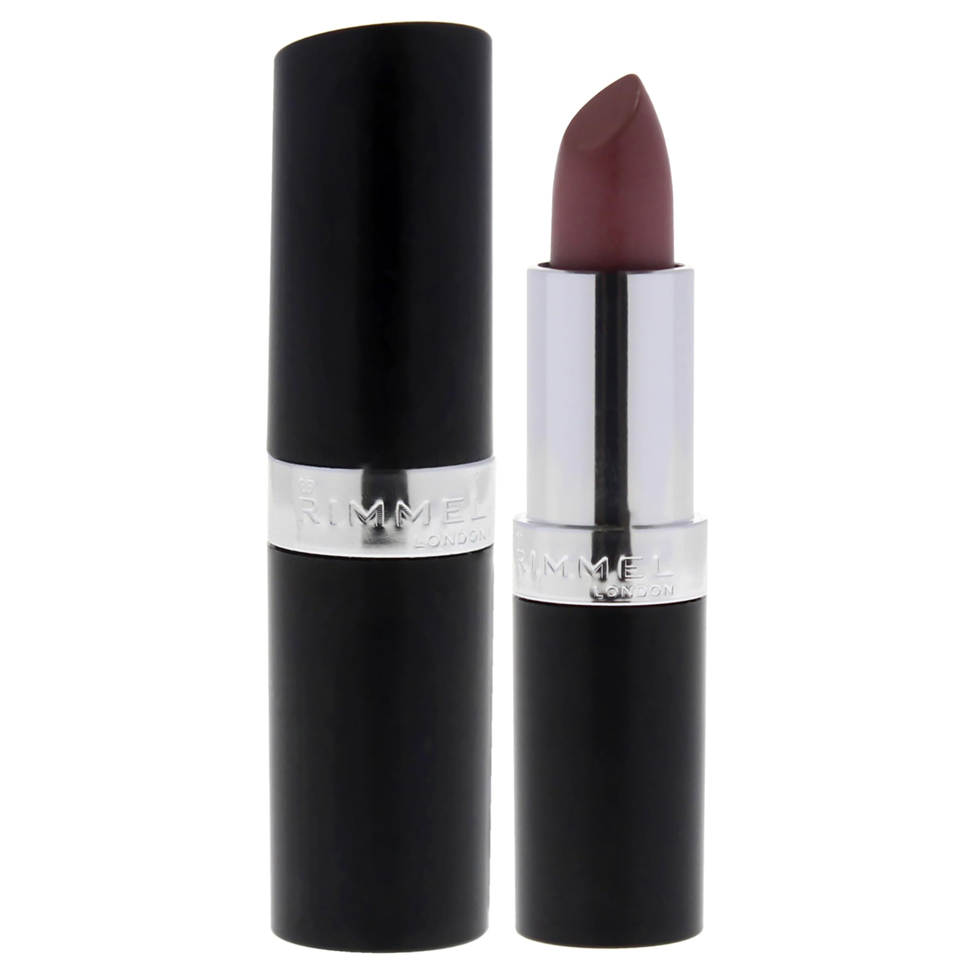 Rimmel London Lasting, Barra de Labios Tono 8 (Dusty Rose), 4 g