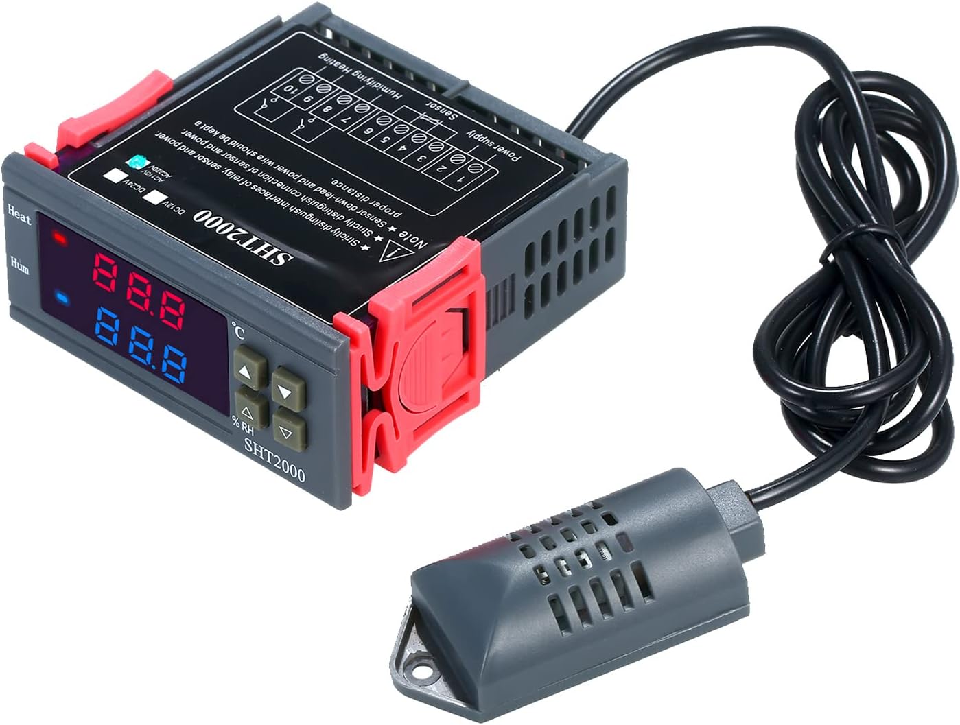 Amazon.com: XIXIAN Digital Display Temperature&Humidity Controller ...