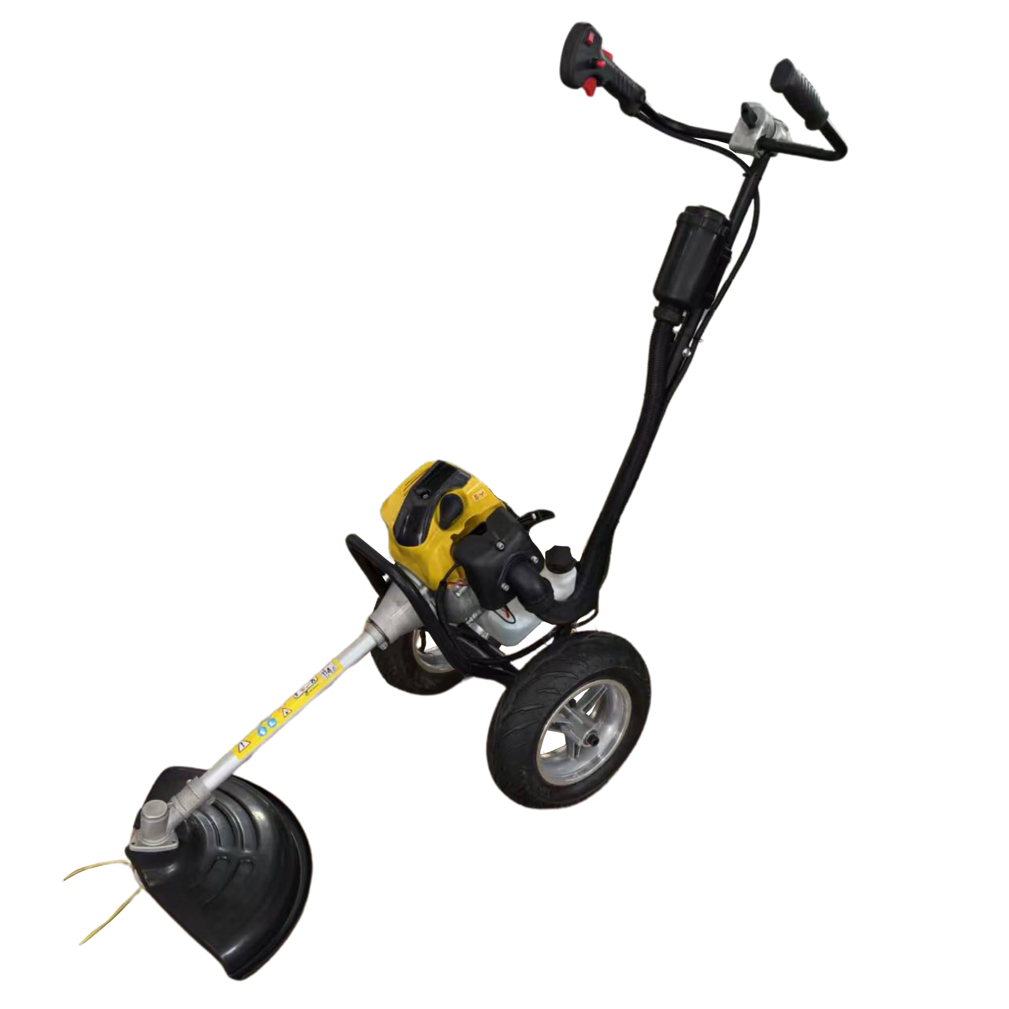 GARLAND Best 901 TG-V25 - Desbrozadora Gasolina 51,7 CC con Ruedas, 1,5 kW, Manillar Regulable, Cuchilla 255 mm, bajo Nivel de vibración
