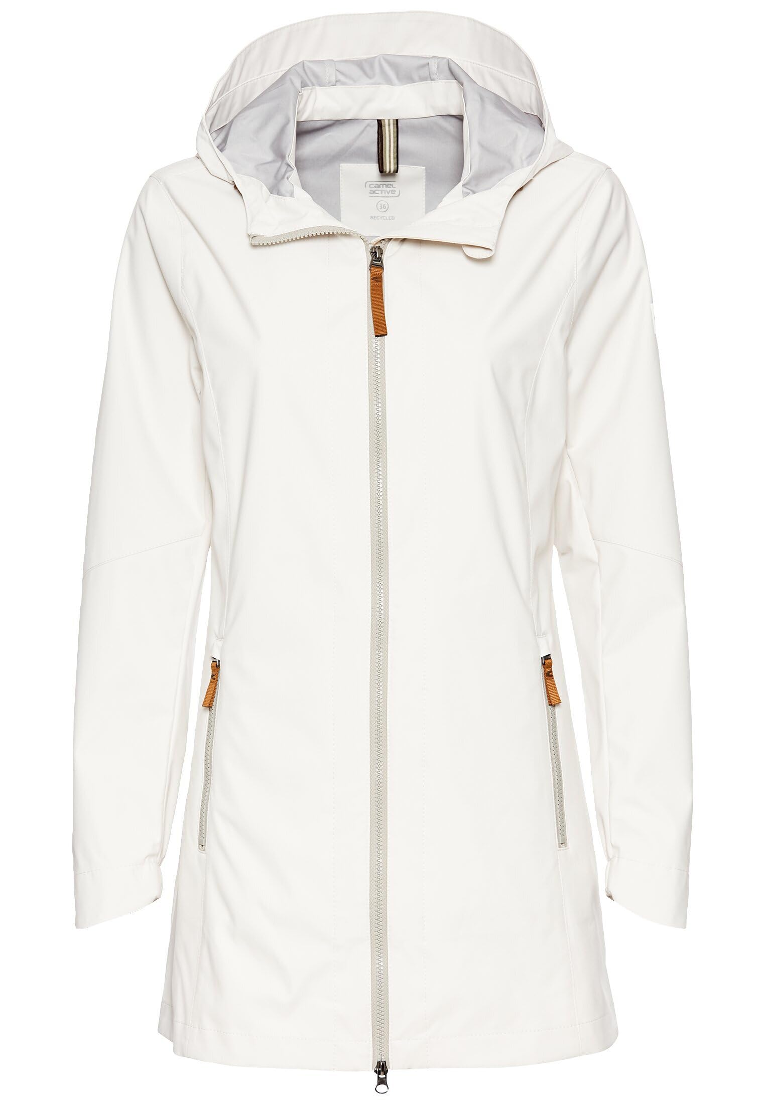 camel active Damen Softshelljacke | aus recyceltem Polyester | wasserabweisend