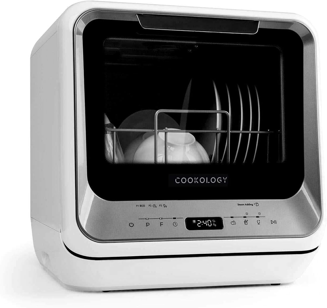 Cookology CMDW2 Mini Portable Dishwasher Table Top with Baby Bottle