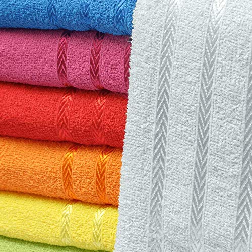 Kit 10 Toalhas de Rosto Linha Bartira Atacado - Revenda