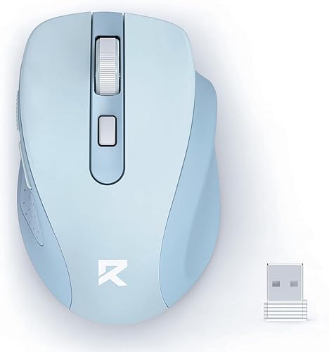 Redragon Ratón de ordenador azul