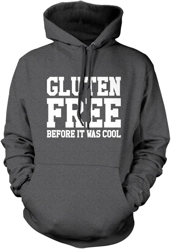 Manateez Gluten Free Before It Was Cool Hoodie XL Dark Heather Gray