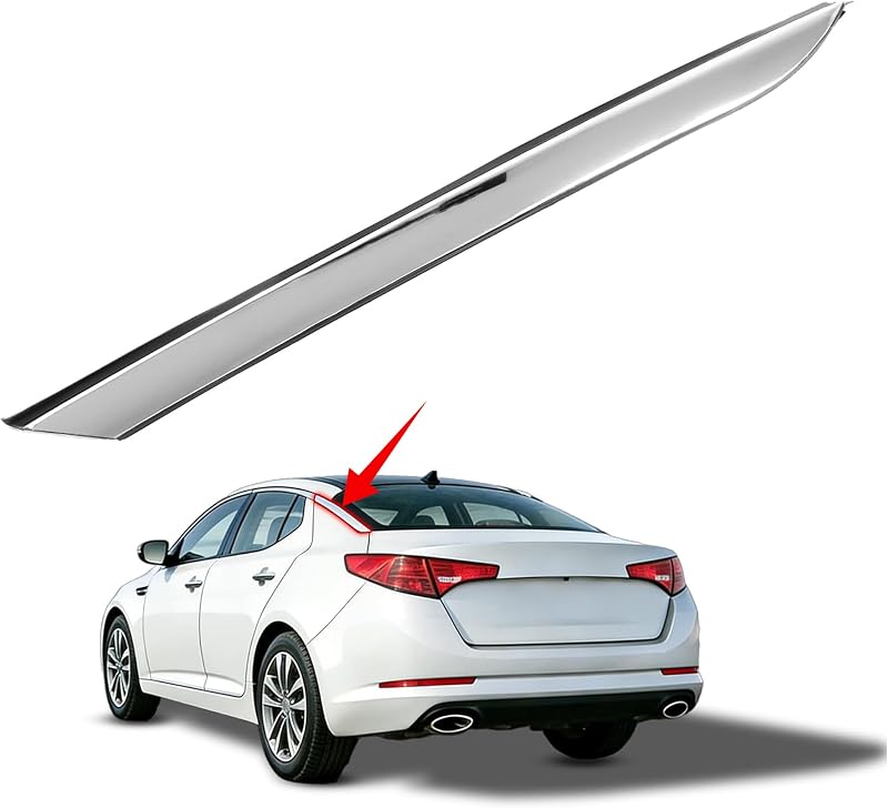 Moldura externa da coluna da porta BALOCEO para Kia Optima 2011 a 2016 – 1 unidade