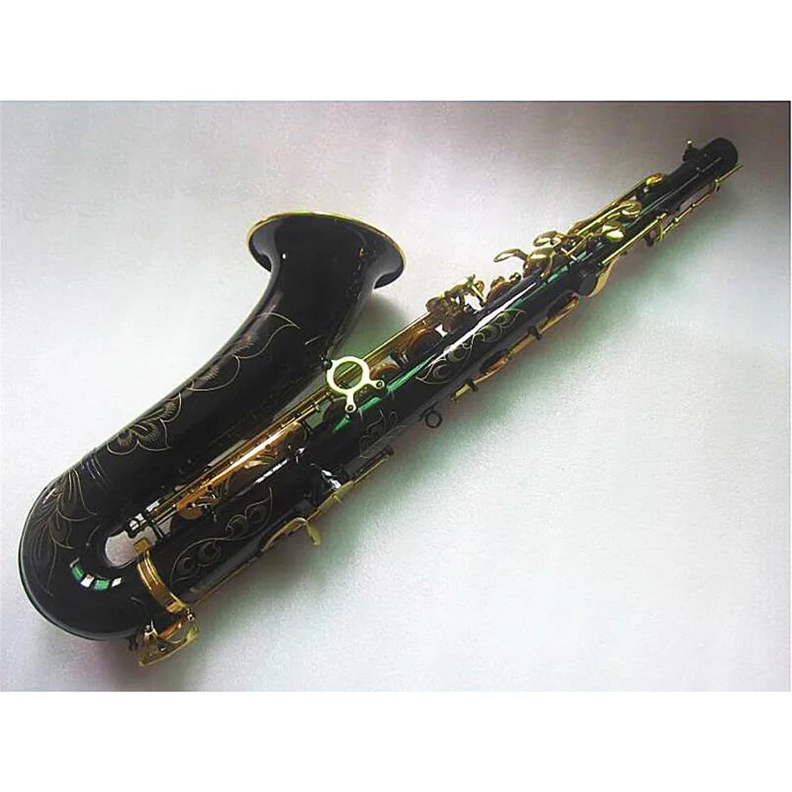 Saksofon Tenorowy Bb Saksofon Tenorowy Z Czarnego Złota Z Mosiądzu Instrument Muzyczny Z Futerałem Ustnik Trzcinowy profesjonalny Saksofon