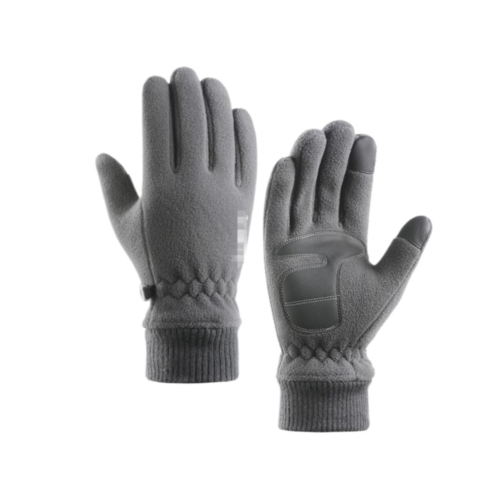 Guantes Térmicos Exterior Guantes For Hombre, Cálidos Y De Terciopelo, For Deportes Al Aire Libre, Con Pantalla Táctil For Bicicleta Invierno