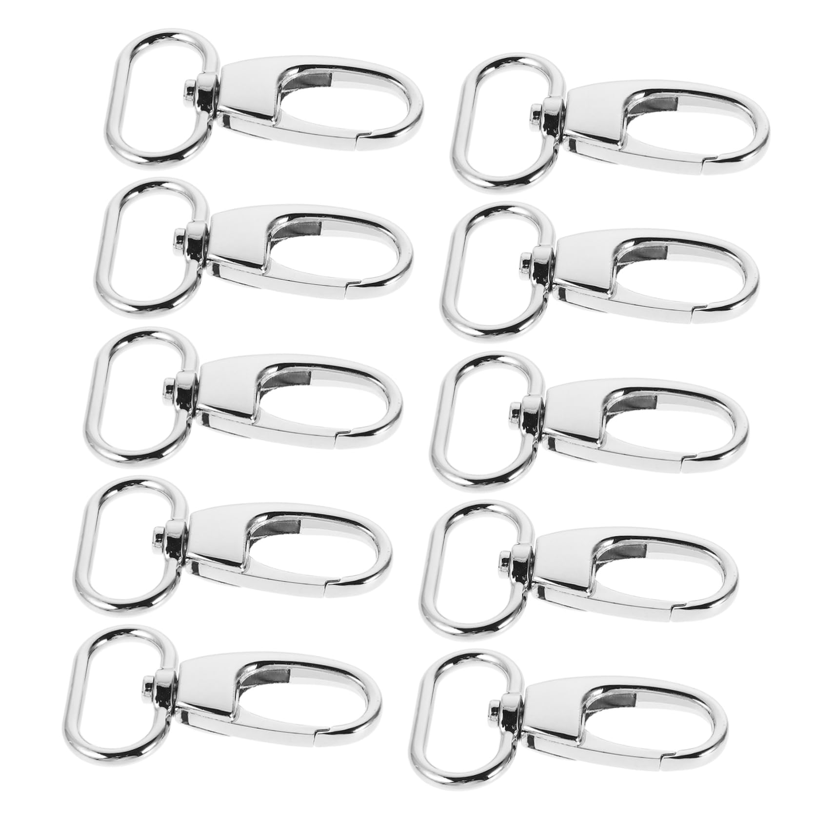 ARTIBETTER Zinc Alloy Shoulder Strap Hook Buckle Large Belt Buckle Straps for Duffle Bag Key Holder Ring