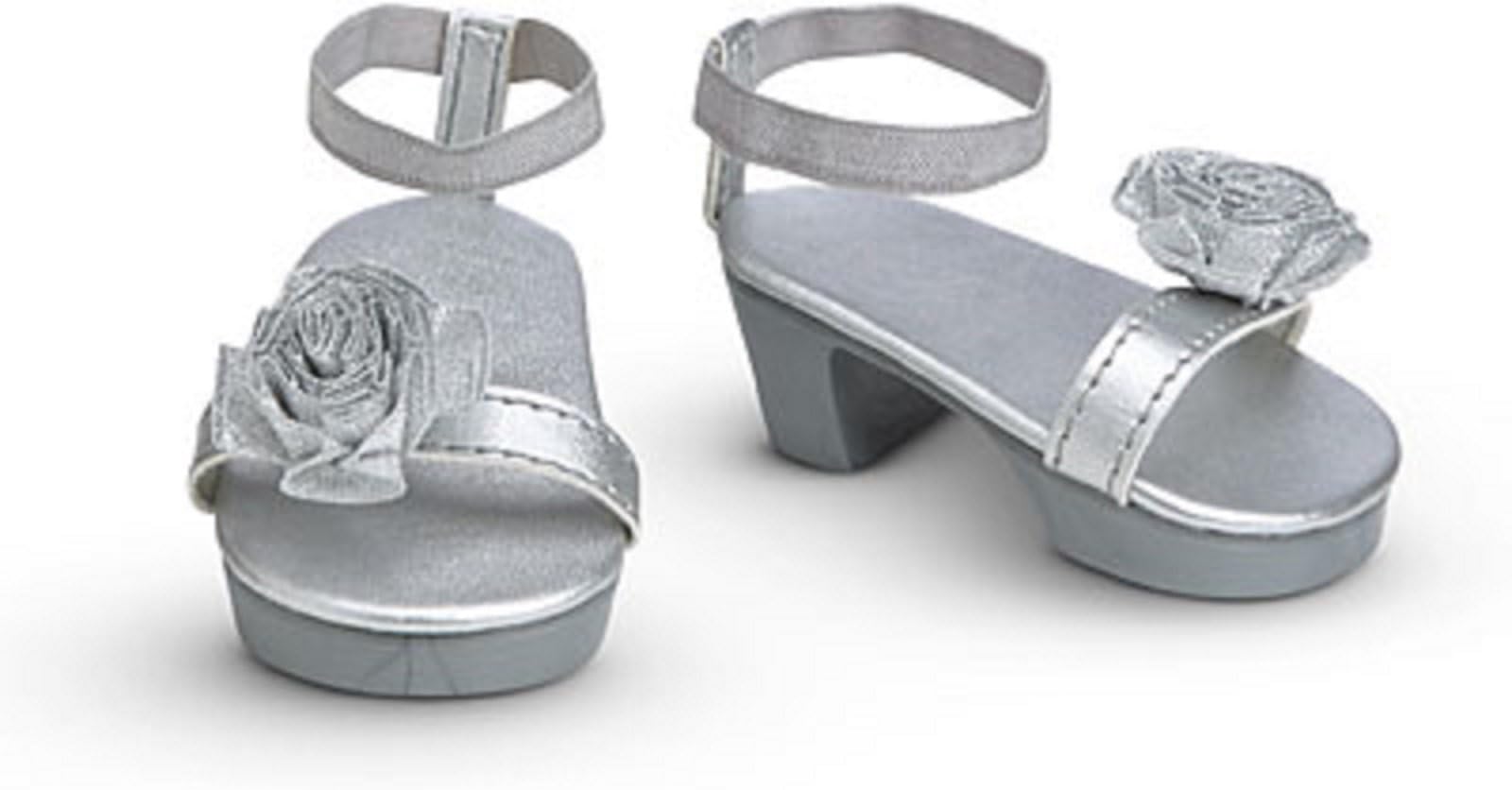 American Girls Silver Heels Shoes