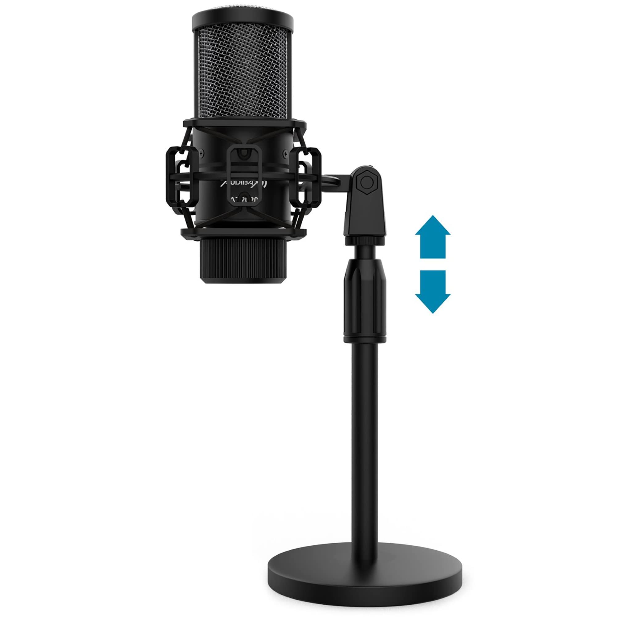 Audibax AT2020 Producer Pack Micrófono Estudio Profesional Condensador