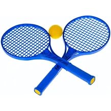 Plastik Raket  ocuk Oyuncak 2 Ki ilik Tenis Seti, brc224114022025
