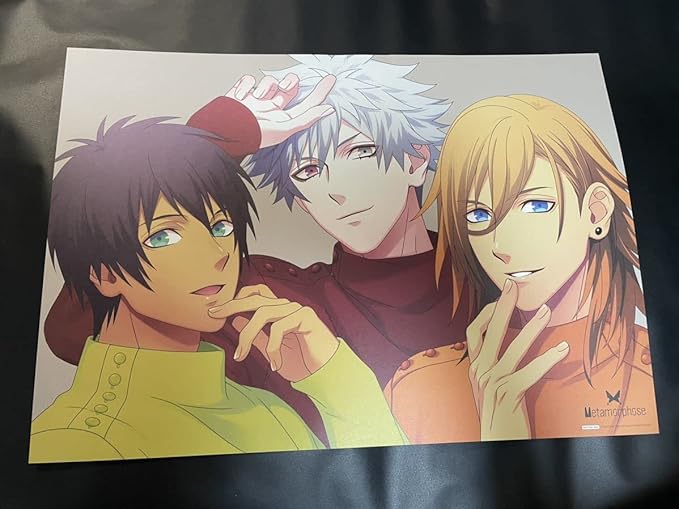 Amazon うたプリ A3ポスター コラボカフェ 特典 渋谷 黒崎蘭丸 神宮寺レン 愛島セシル うたのプリンスさまっ アイドル 芸能人グッズ 通販