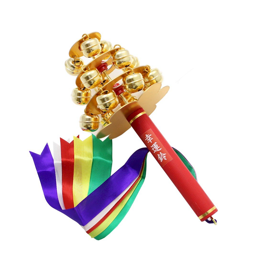 Amazon.co.jp: 浅草きもの市 三番叟鈴（稽古用） 巫女鈴 三番叟 三番