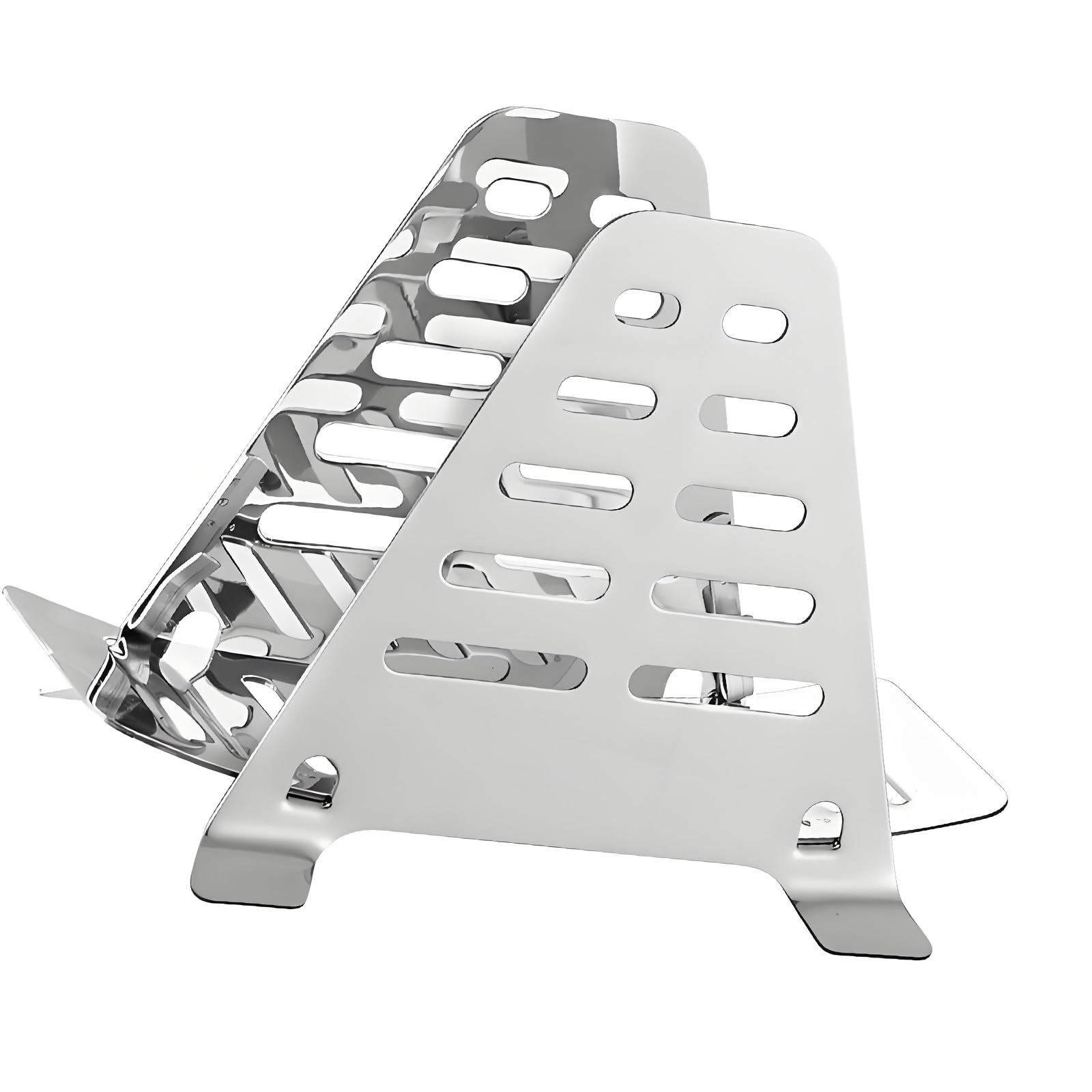 APGLSXY 304 Stainless Steel Kitchen Stand Countertop Storage Solution for Cooking Covers and Chopping Boards Stainless Steel Container Lid Cutting Board Holder