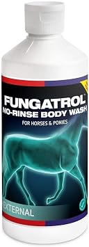 Equine America Fungatrol Premium Ready To Use Horse & Pony External Application | Protection Against Fungus & Bacteria No Rinse, 500 ML
