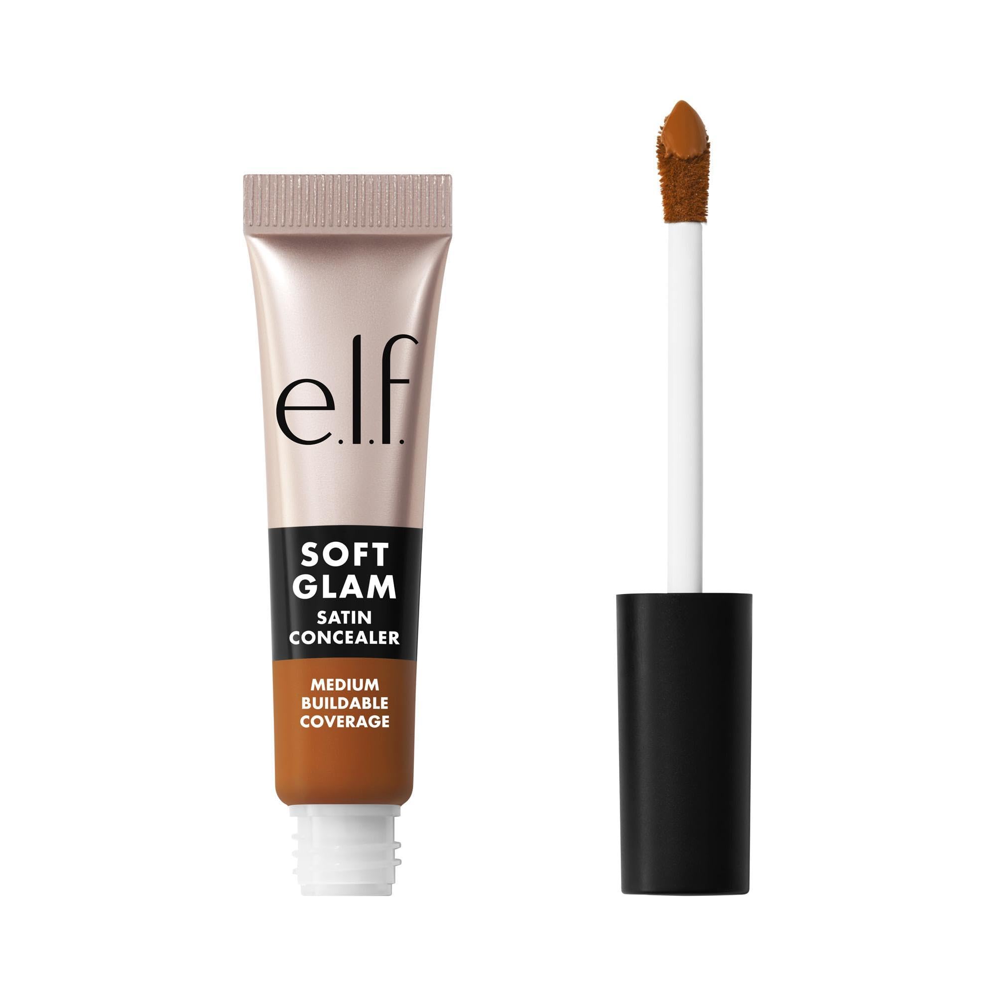 e l f Soft Glam Satin Concealer Medium Coverage For Blemishes Under-Eye Crease-Resistant Long Lasting Vegan Cruelty-Free 51