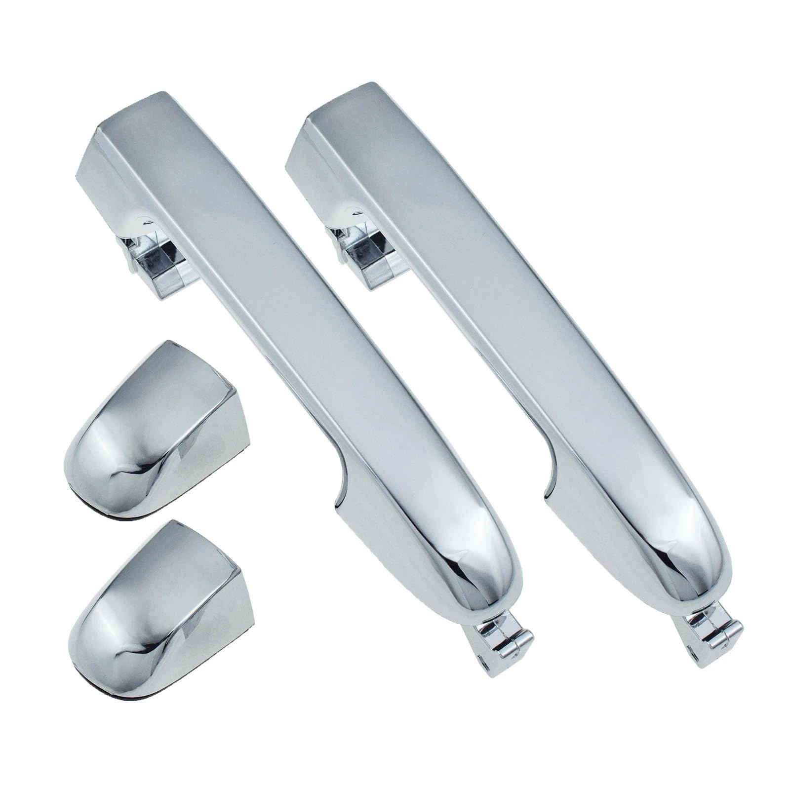 Hillar Rear Left And Right Door Outer Handle For Kia For Forte For Cerato 2010-2013 Chrome Outside Door Handle 82651-1X010 82662-1X010(Rear Left And Right)