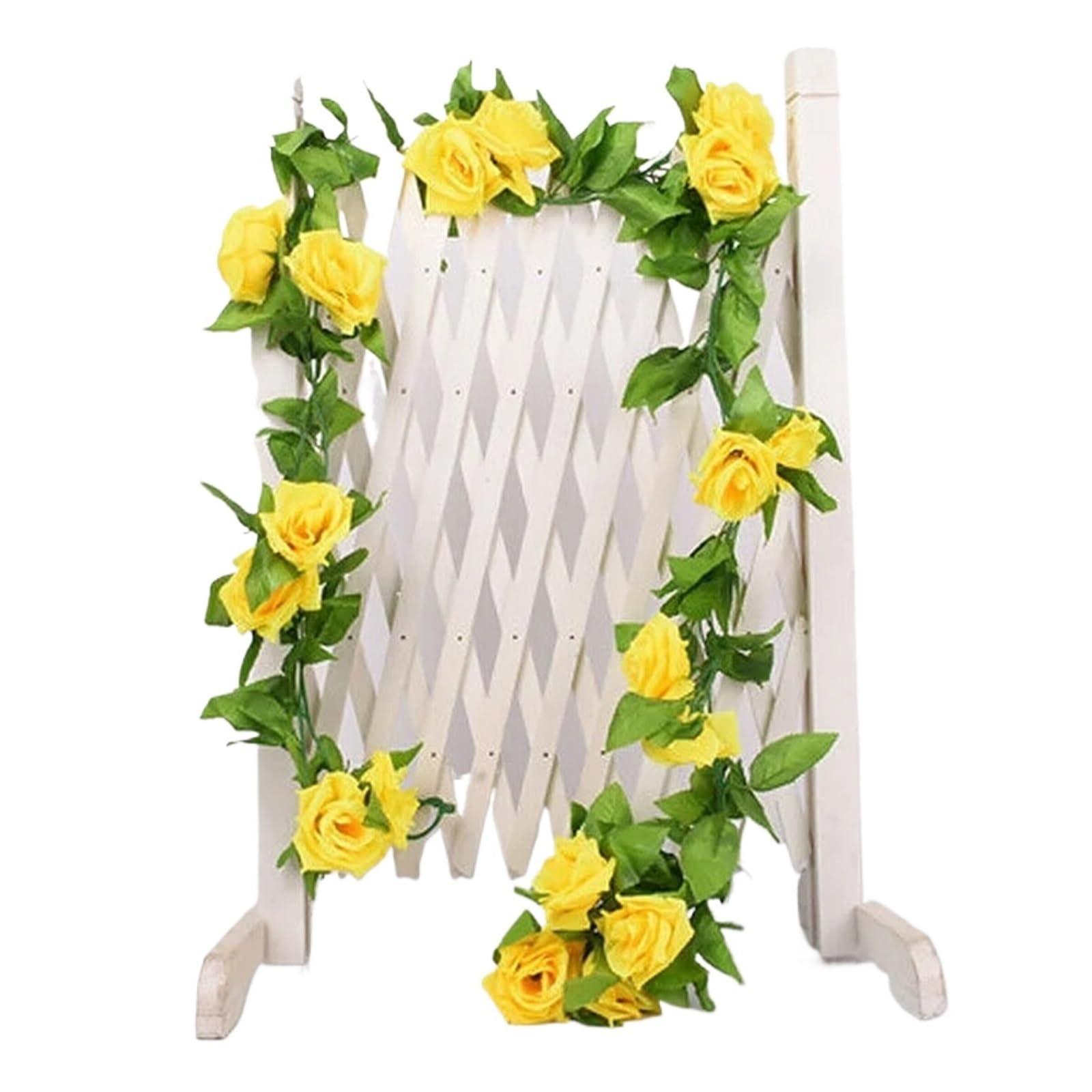 Artificial Rose Vine Artificial Flower Silk Rose Leaf Garland Vine