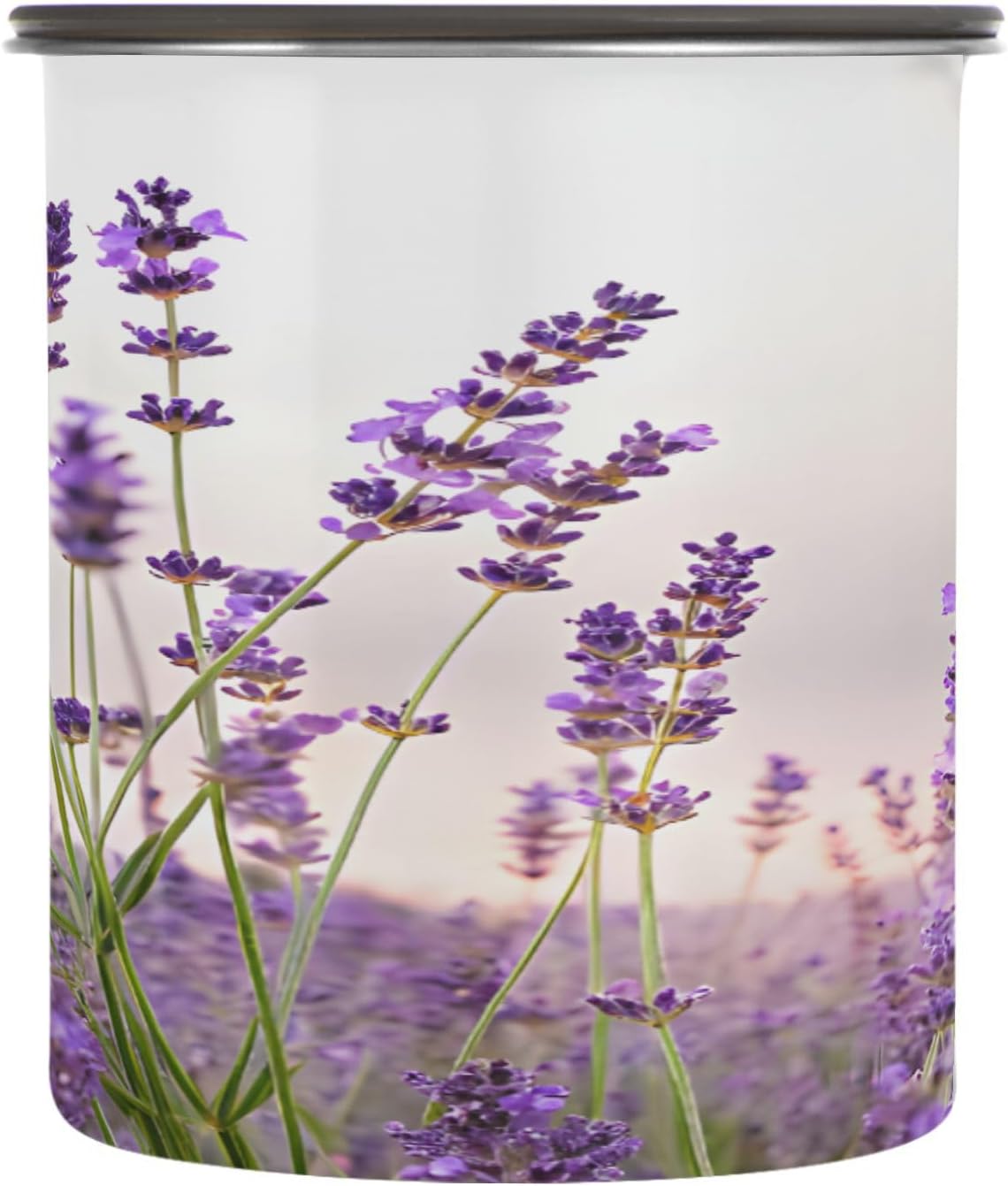 Frasco Hermético Acero Inoxidable Lavanda 30 oz para Café, Té, Azúcar