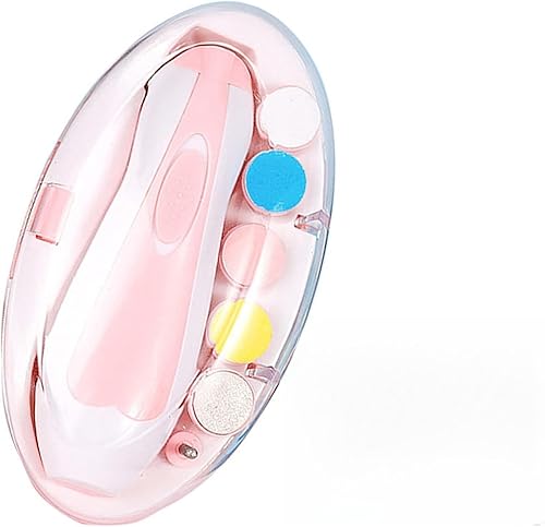 Vista 11 de Cortauñas Eléctrico para Bebés Lima de Uñas Cortauñas para Bebés, Kit de Lima Segura Lijadora para Recién Nacidos Bebés Niños Pequeños o Adultos