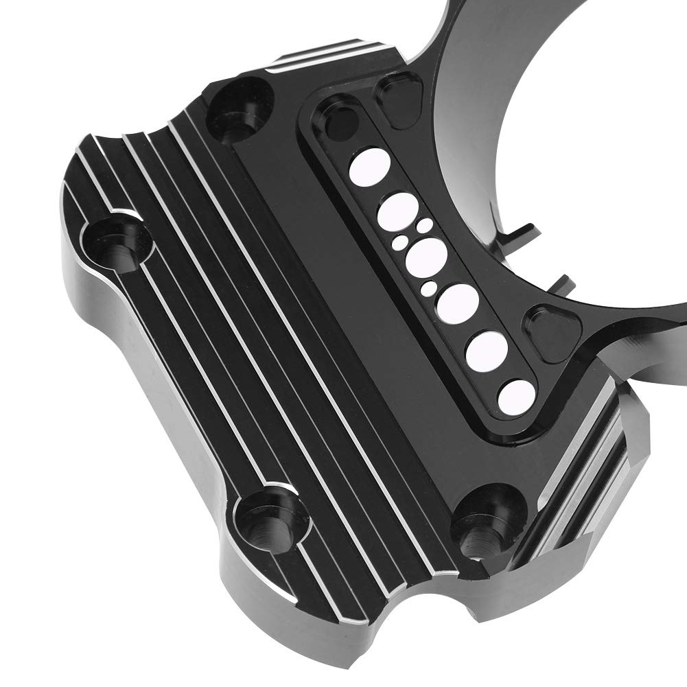 Motocicleta Negro Instrumento Soporte Velocímetro Reubicación Cubierta para Harley Sportster XL883 Custom Low 1200