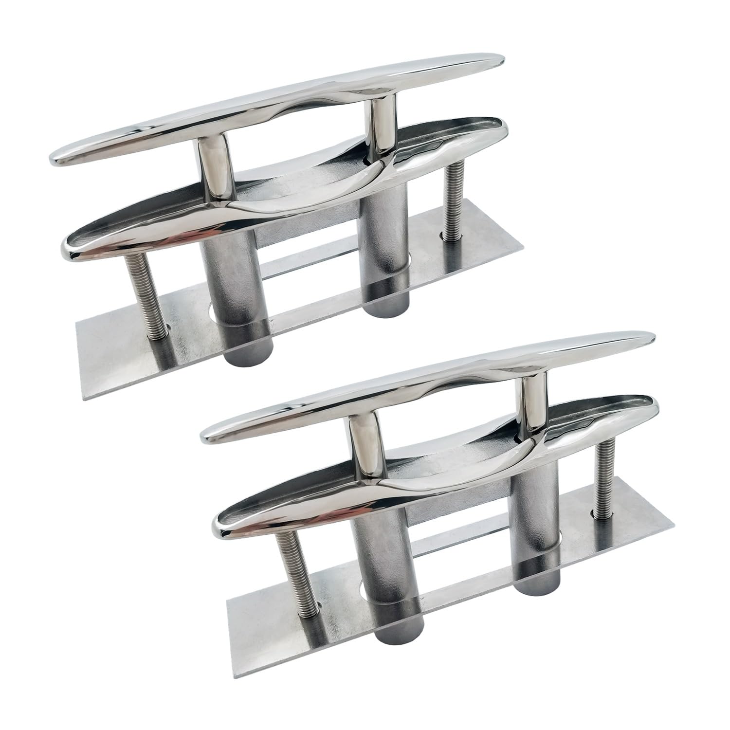 2 Pcs 5 zoll Boot Pull Up Klampe Docking Marine Edelstahl 316 Pop Up Klampe Versenkbare Klampe
