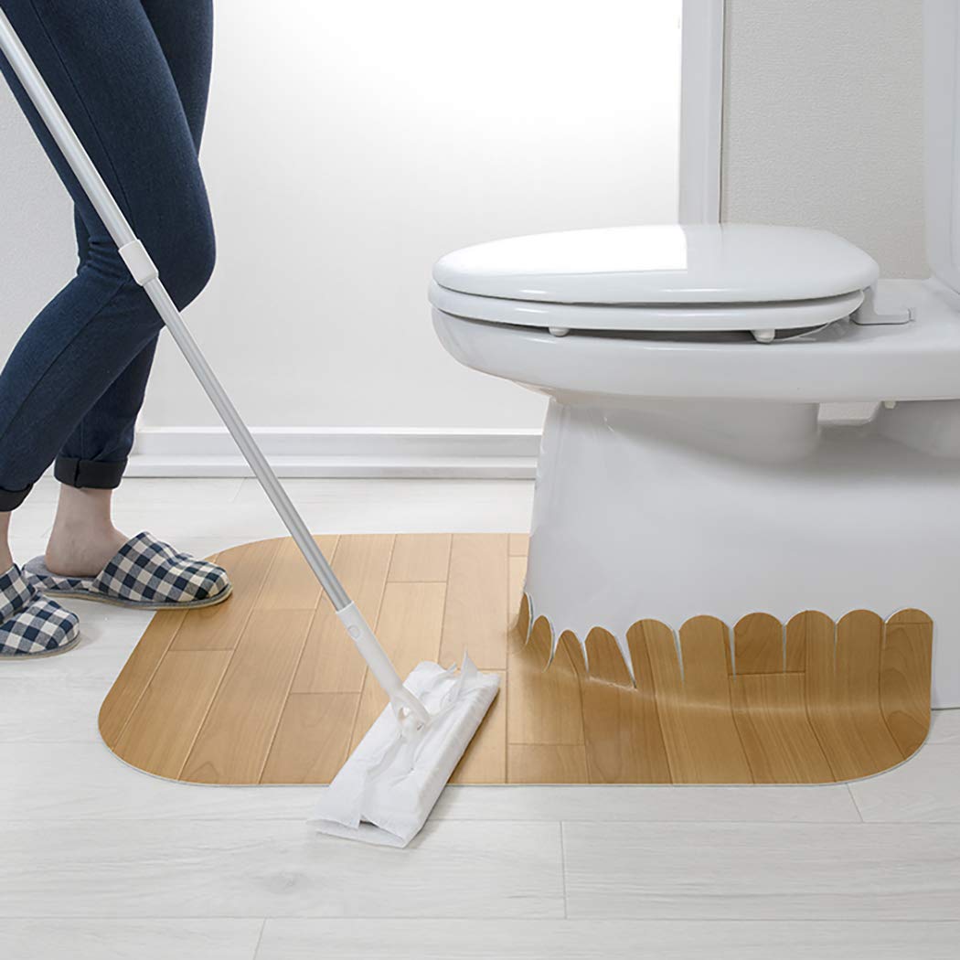 Amazon｜サンコー ずれない トイレマット 拭ける 床汚れ防止