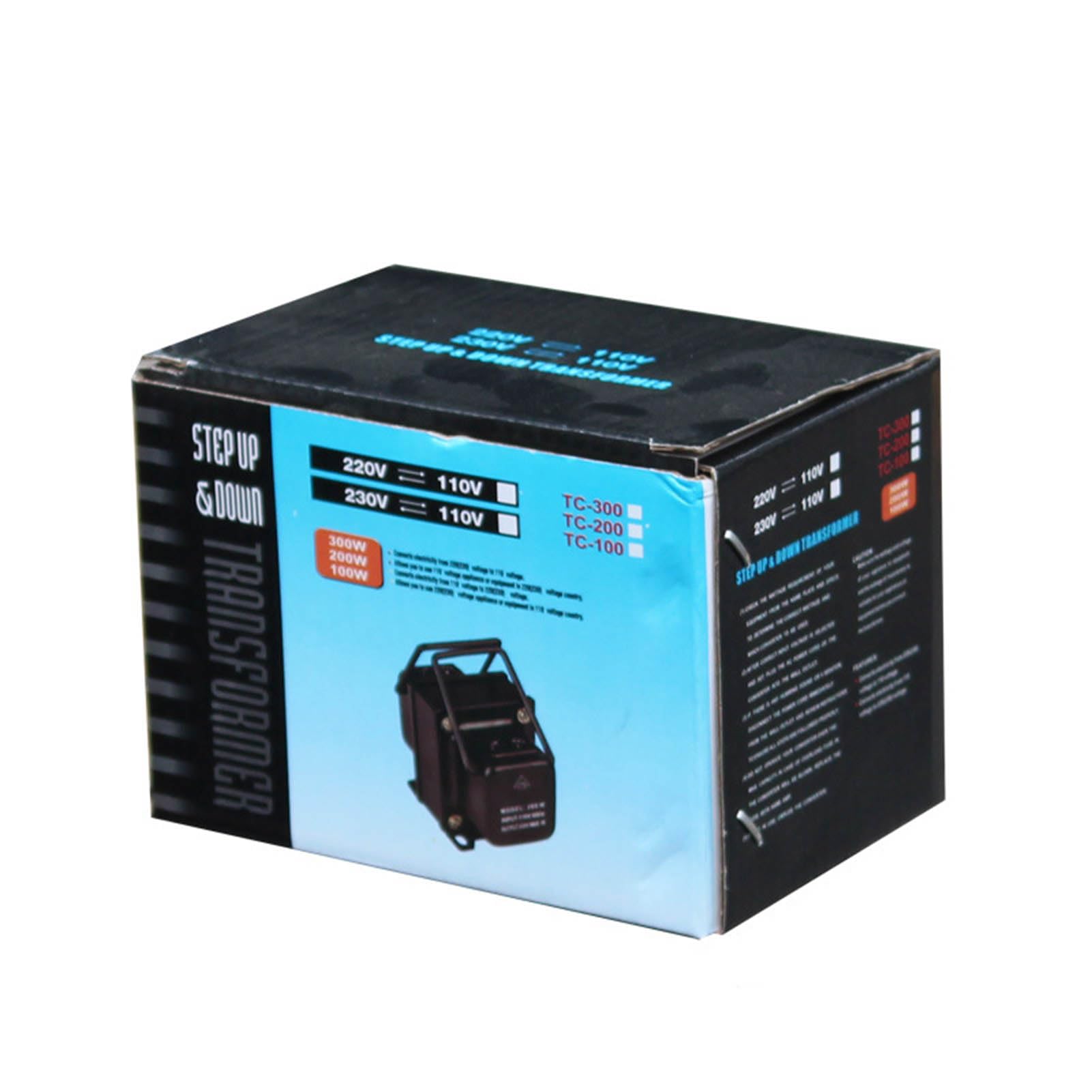 Generic Convertidor de Voltaje Portátil Transformador de Tensión 110V / 220V 100W