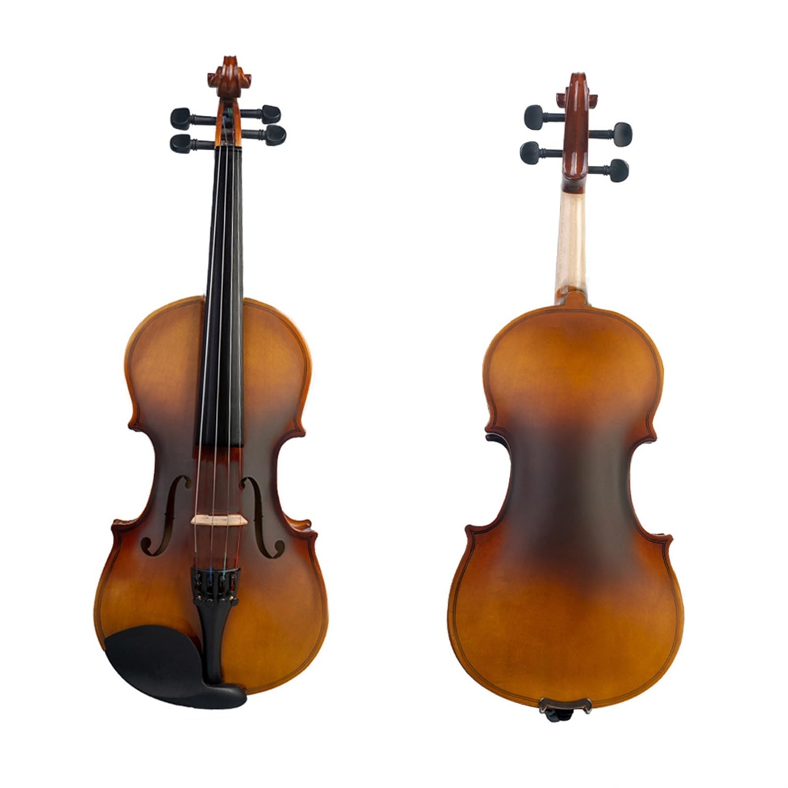 Kit Di Violino Professionale 4/4 3/4 1/2 1/4 1/8 Violino Vintage Violino In Acero Violino Acustico Con Custodia Corde Per Arco Per Violino Violino Per Principianti SET(4/4)