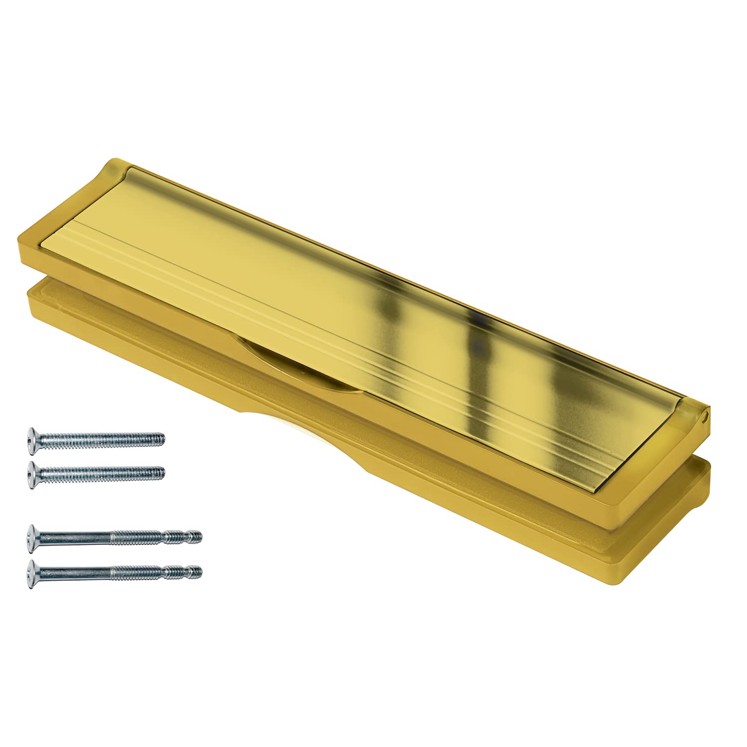 Keypak Boîte aux lettres avec porte de 30,5 cm (doré/or poli, 40-80 mm)