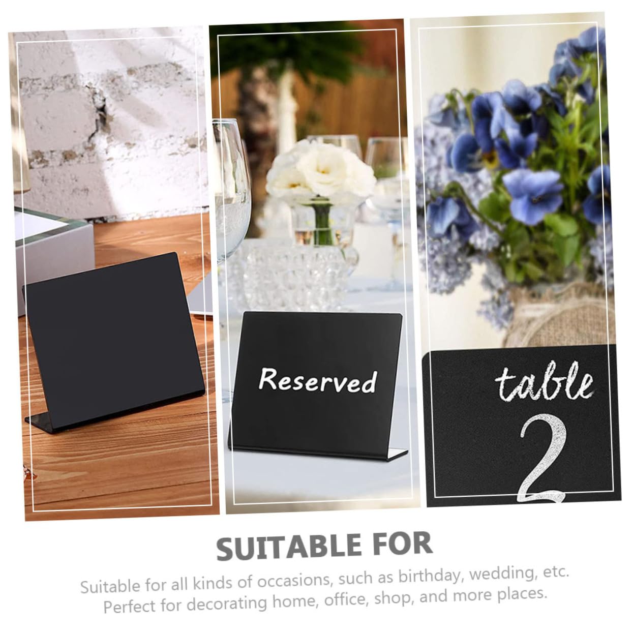 Arredamento Nero Decorazioni Per Matrimoni 1 Set Espositore Lavagna Cancellabile Appunti Scrivania Acrilico Da 3 Mm Ufficio Home Decor Arredamento Dell'ufficio