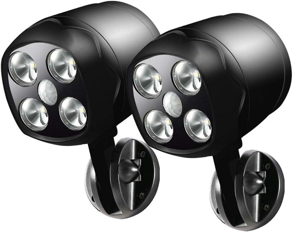 Ollivage LED Motion Sensor Spotlight Waterproof Motion Sensor Security