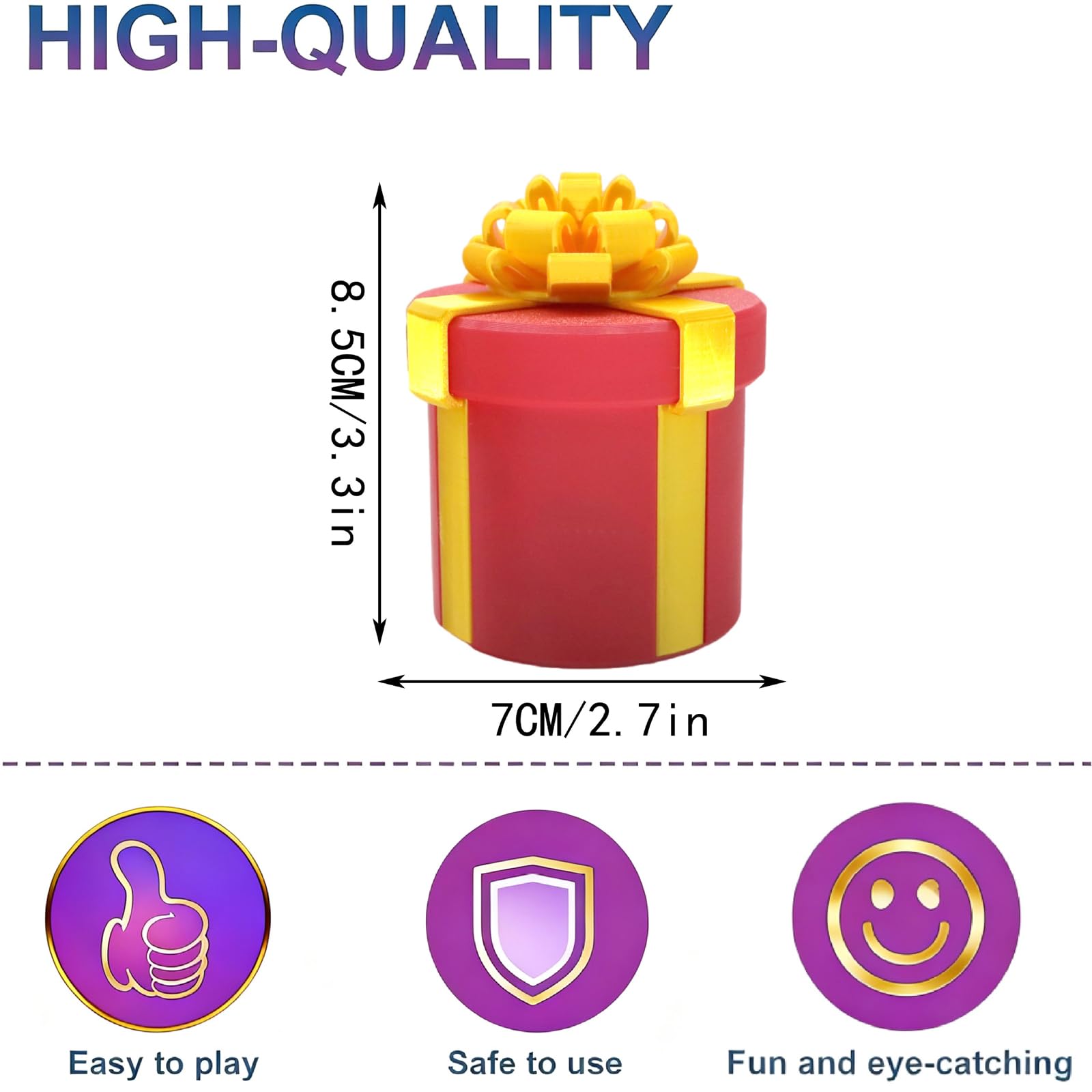 Annoying Nested Screw Gift Box, Annoying Gift Box, Reusable Prank Gifts Boxes for Cash and Small Surprises, Money Puzzle Boxes for Cash Gifts, Perfect Gag Gifts for Birthday, Christmas & Fun Party
