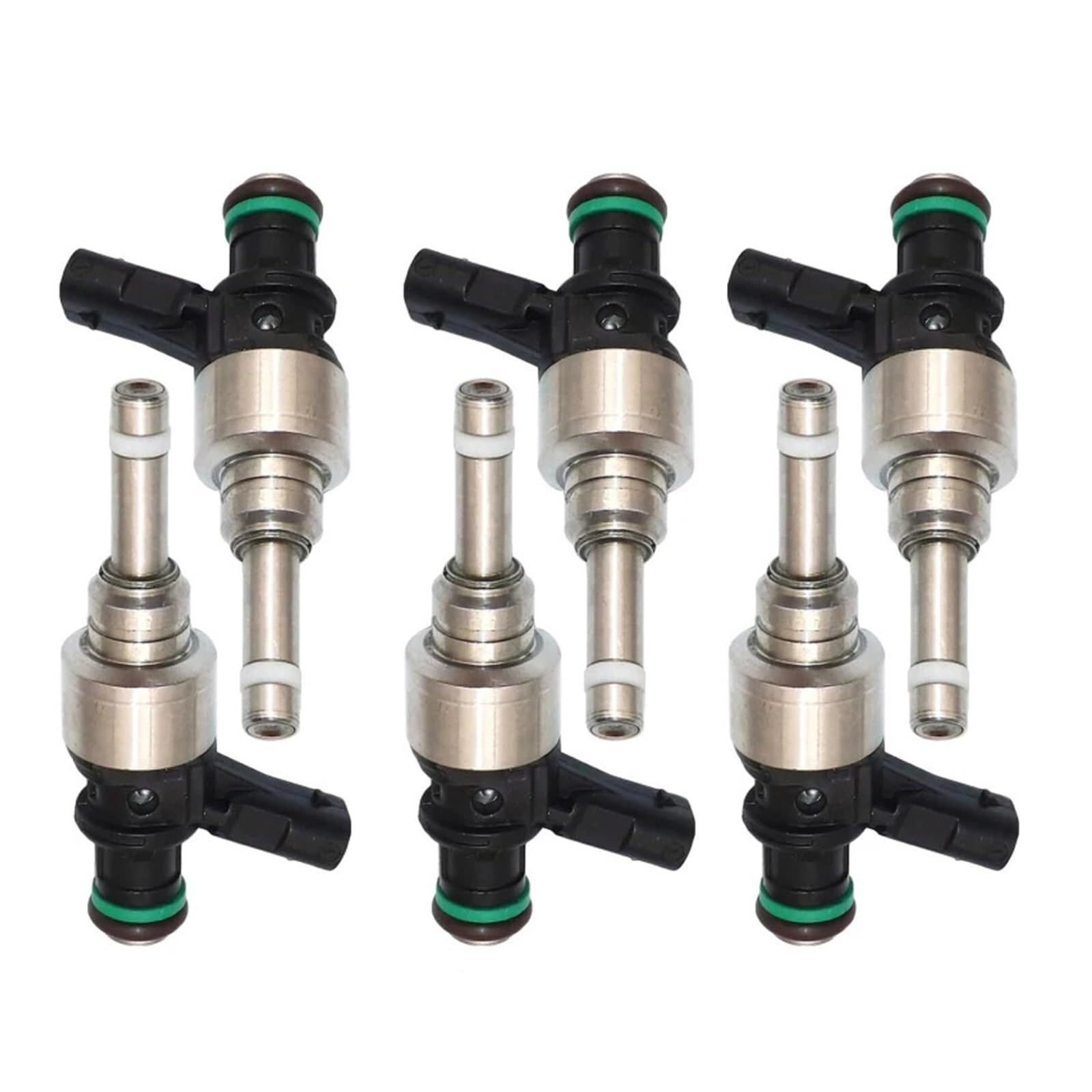 6 Fuel Injectors 06E906036G, Compatible For A4 A6 A7 A8 S4 S5 Q5 Q7 3.0T