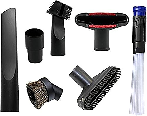 Kit de cepillos de accesorios de aspiradora de 1 14 pulgadas, accesorios de aspiradora de 1-14 pulgadas, 1-38 pulgadas, accesorios para manguera