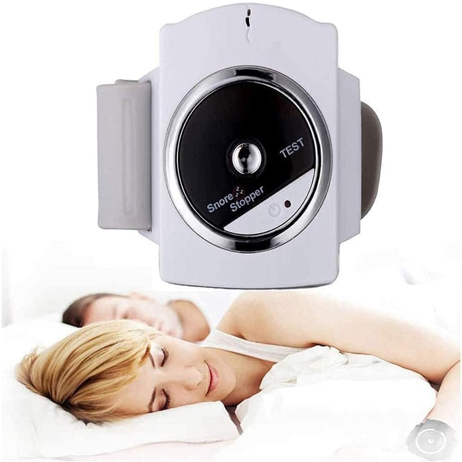 Dispositivo Inteligente Antirronquidos, Reloj De Pulsera Para Ronquidos Con Pantalla a Color, Pulsera De Ayuda USB Ayuda Para Dormir, Alivia Los Ronquidos Para Dormir Mejor, Para Hombres Y Mujeres