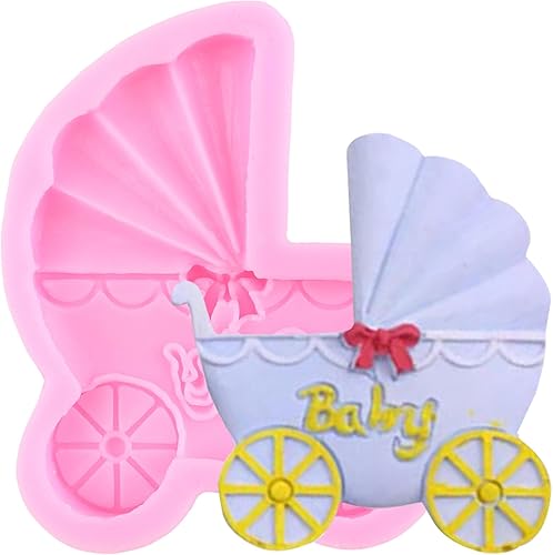 Miniatura 12 de Moldes de silicona para bebé, molde de fondant para pies de bebé, moldes de silicona de mano para baby shower, decoración de pasteles, decoración