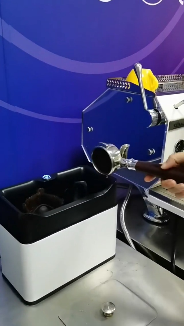 Amazon.com: XEEAOFE Electric Espresso Coffee Knock Box, Automatic